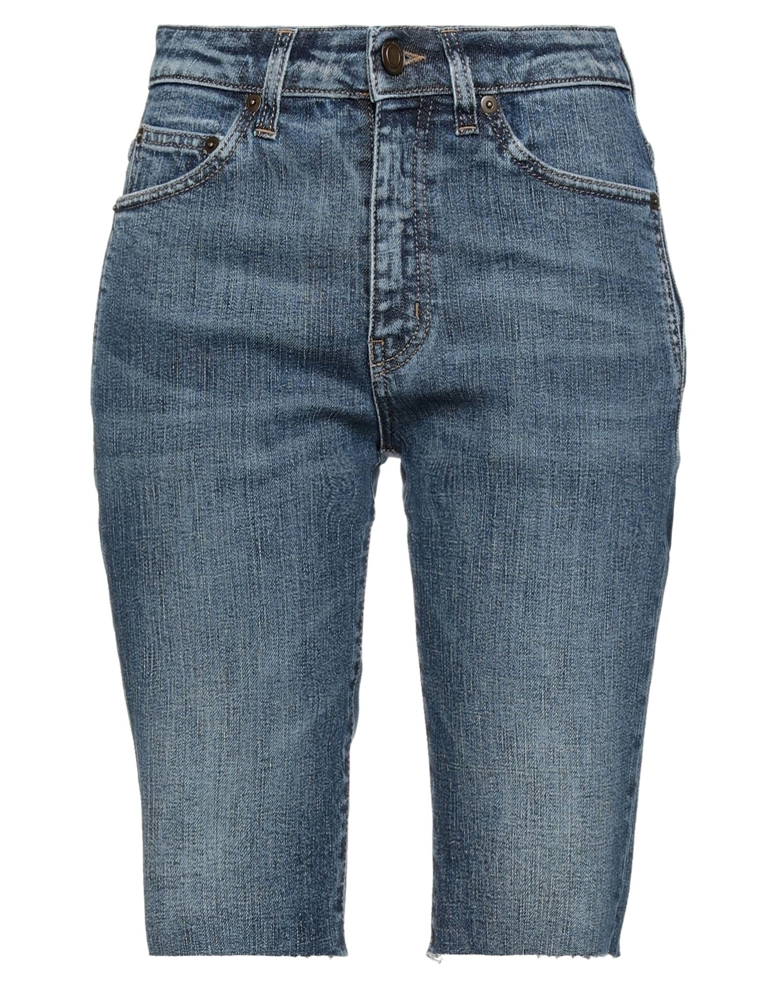Blue Women's Denim Shorts - 1