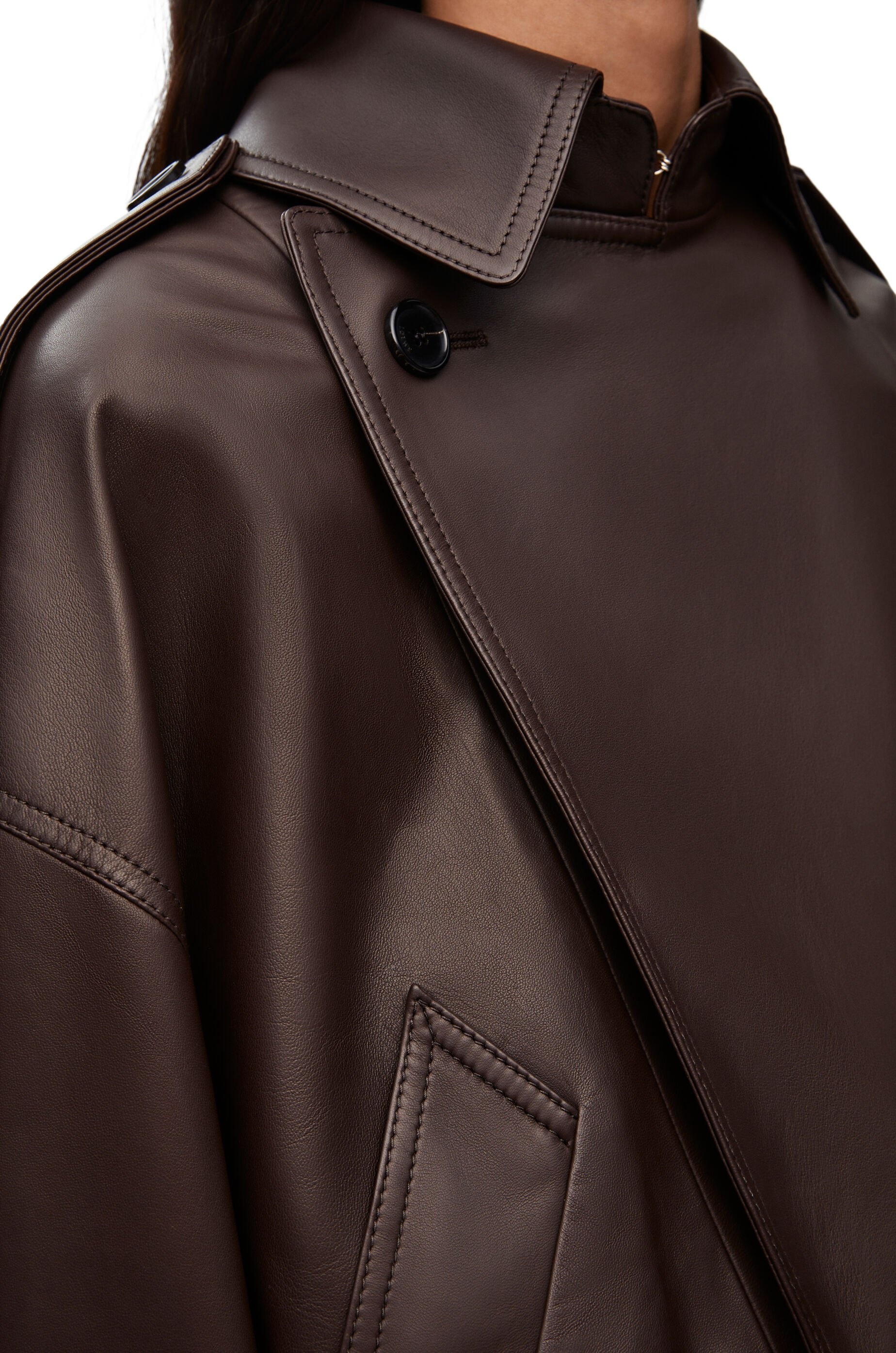 Balloon jacket in nappa lambskin - 5