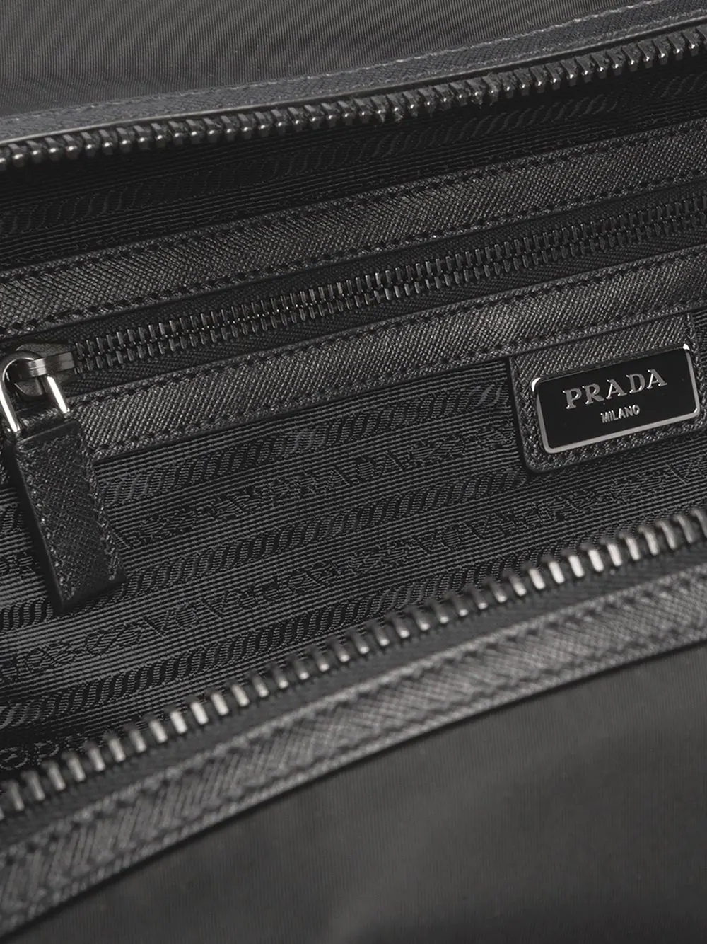 Re-Nylon triangle logo holdall bag - 5