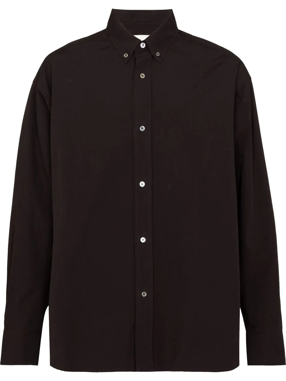 button-down long-sleeve shirt - 1