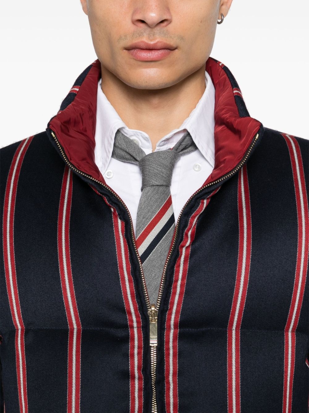 reversible puffer jacket - 5