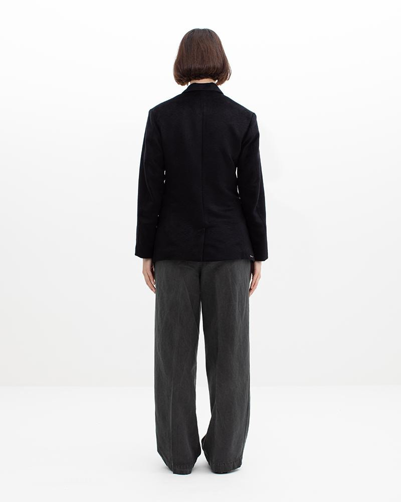 SABRINA DB JKT (SILK) W BLACK 3