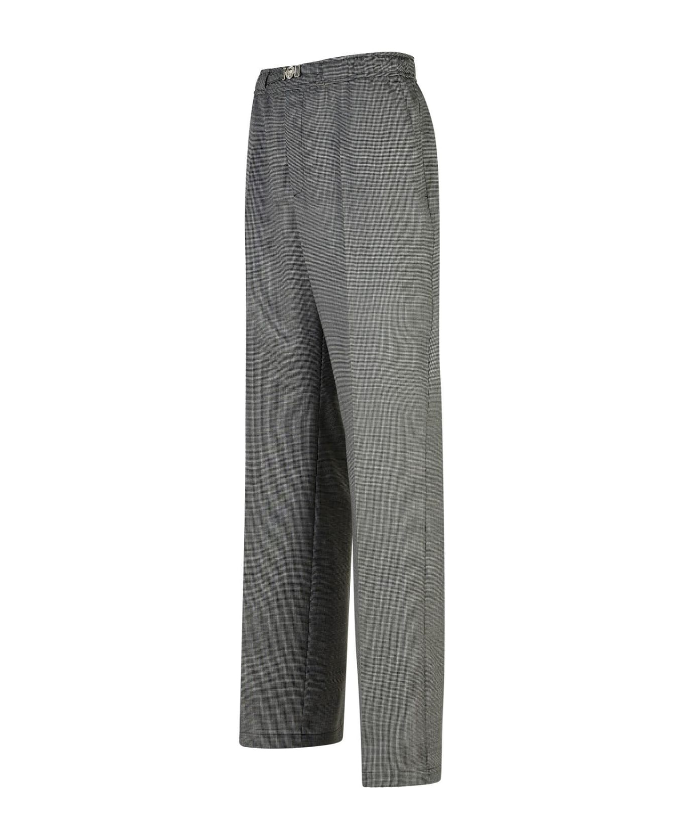 Grey Virgin Wool Trousers - 2