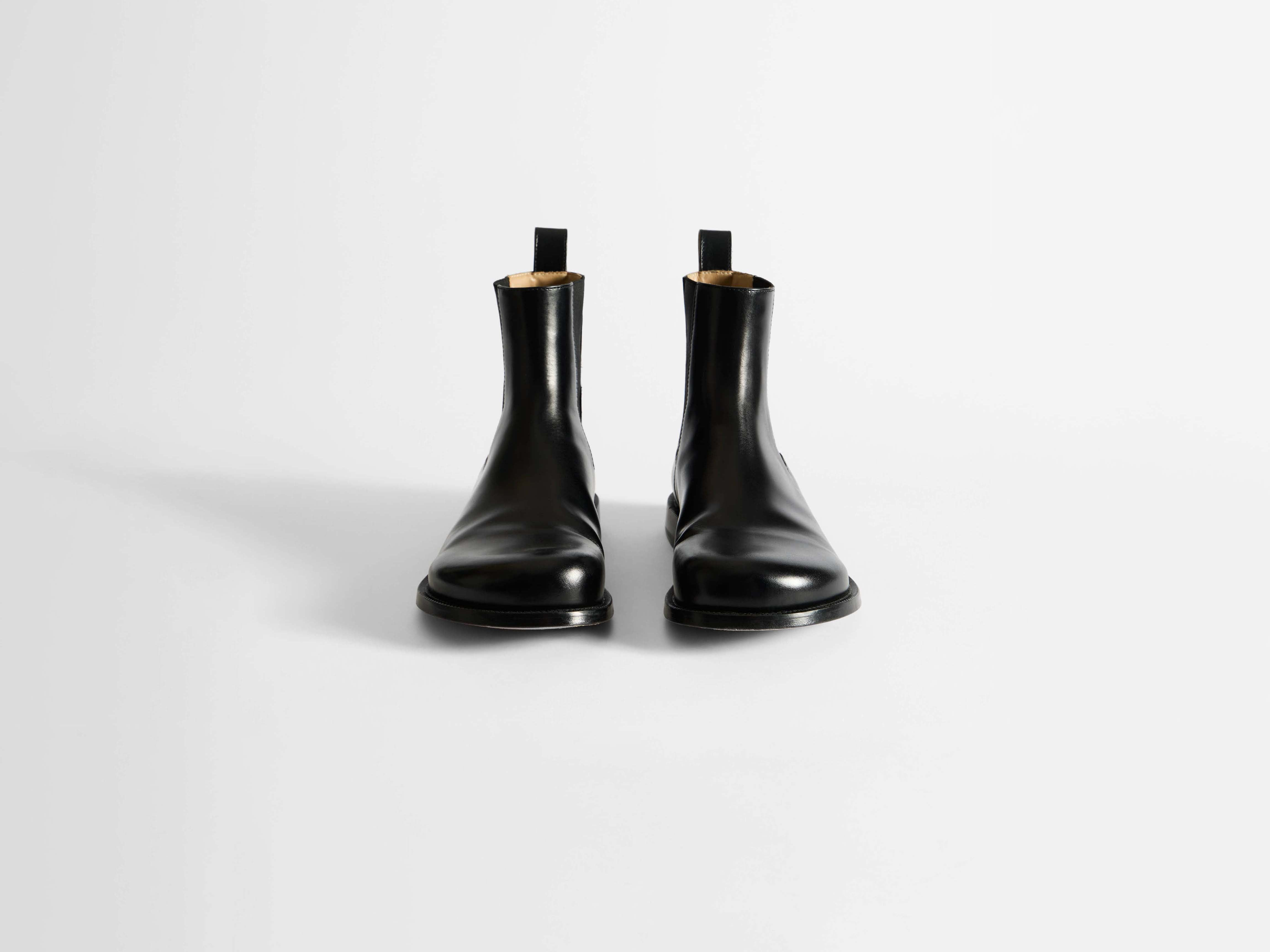 MENS CHELSEA LOAFER BOOTS IN BLACK - 6