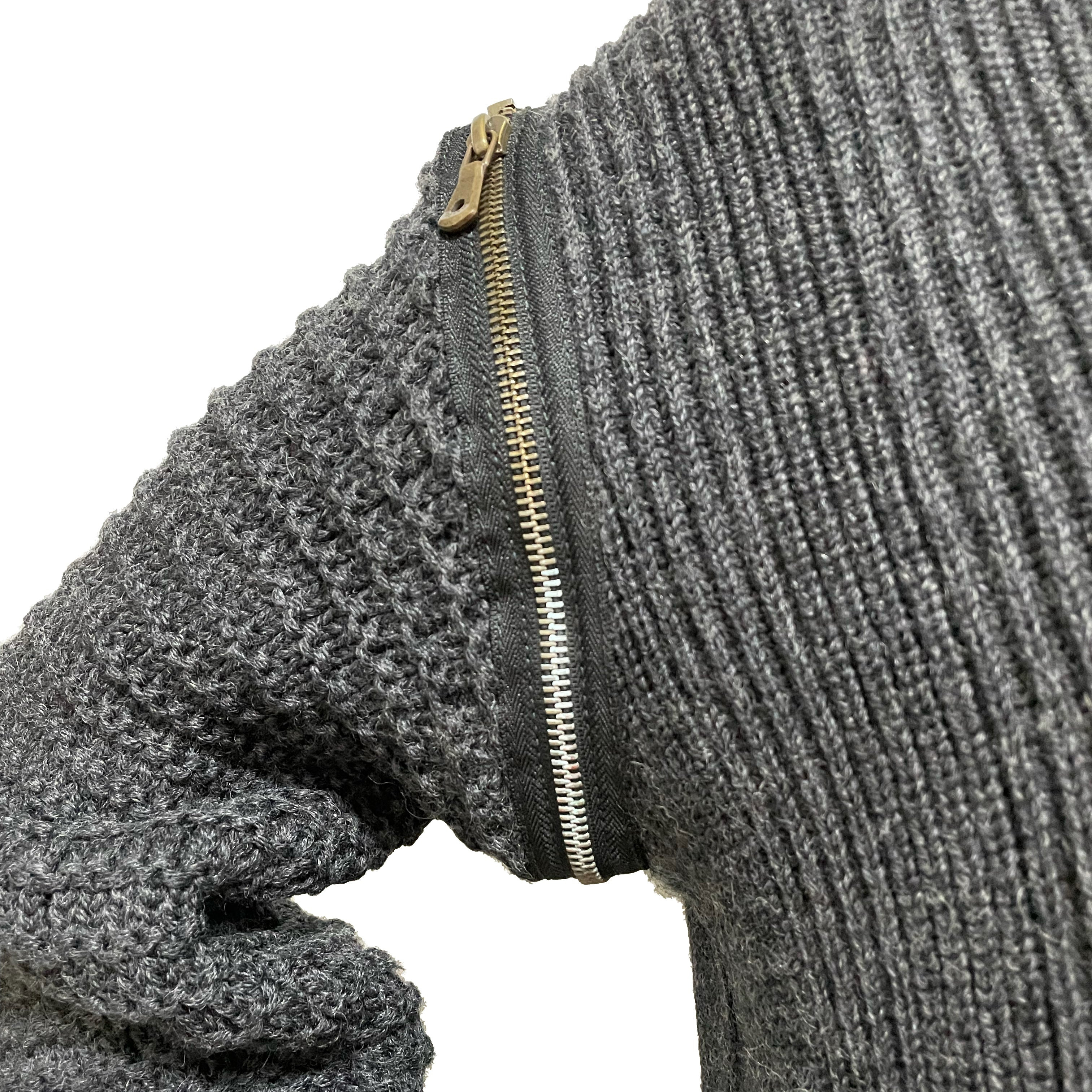 DOLCE&GABBANA Fall Winter 2003 Zipper Turtleneck Sweater - 4