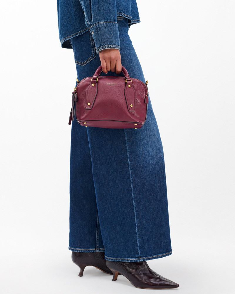 Gramercy Small Leather Satchel 3