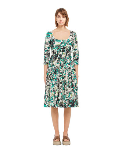 Prada Stretch cotton poplin dress outlook