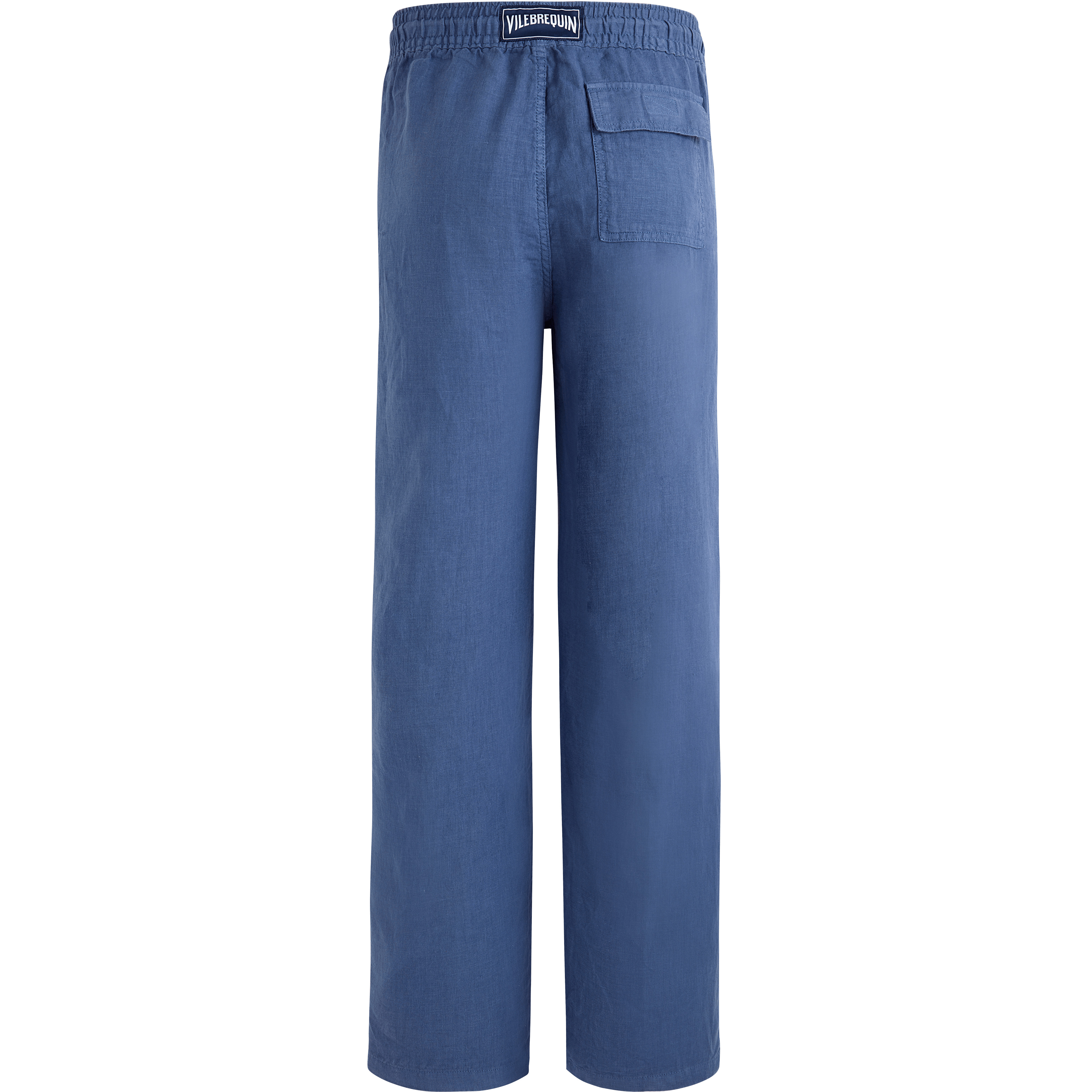 Men Linen Pants Solid - 2
