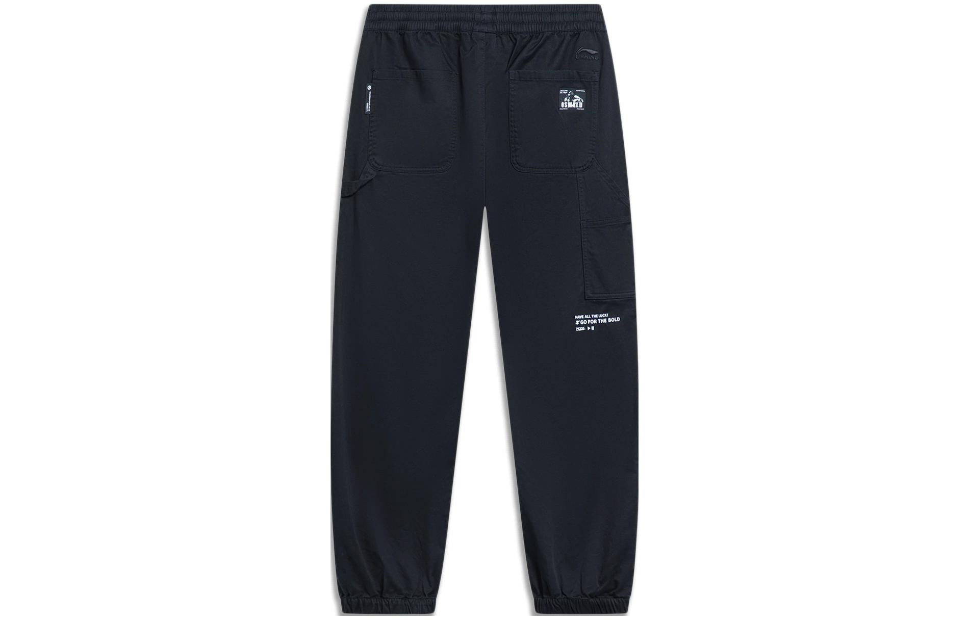 Li-Ning x Disney Oswald Graphic Joggers Pants 'Black' AKXT085-2 - 2