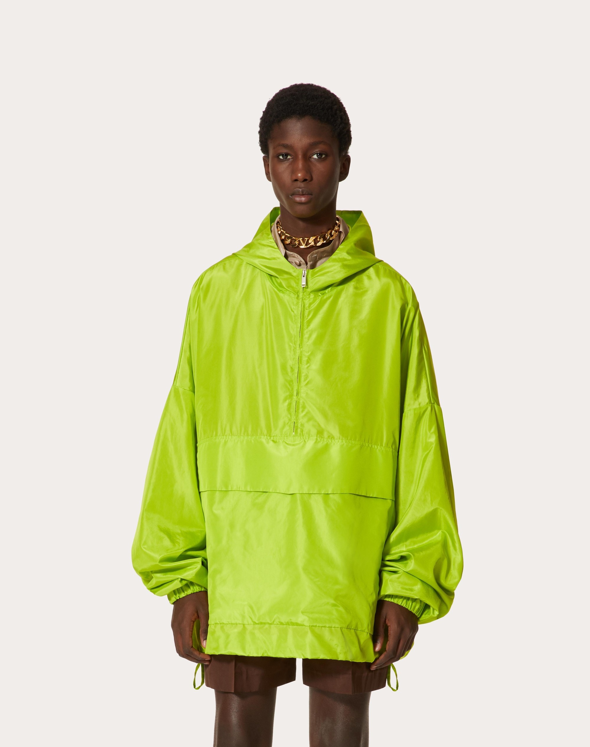 WASHED TAFFETA ANORAK - 3
