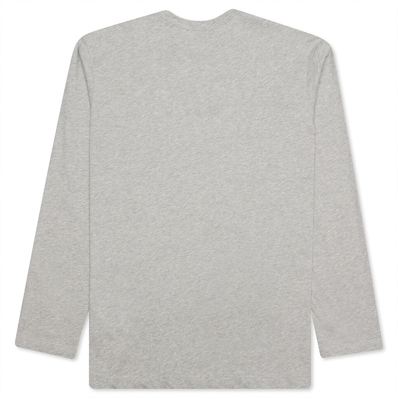 Comme des Garçons SHIRT 로고 인쇄 긴 소매 티셔츠 outlook
