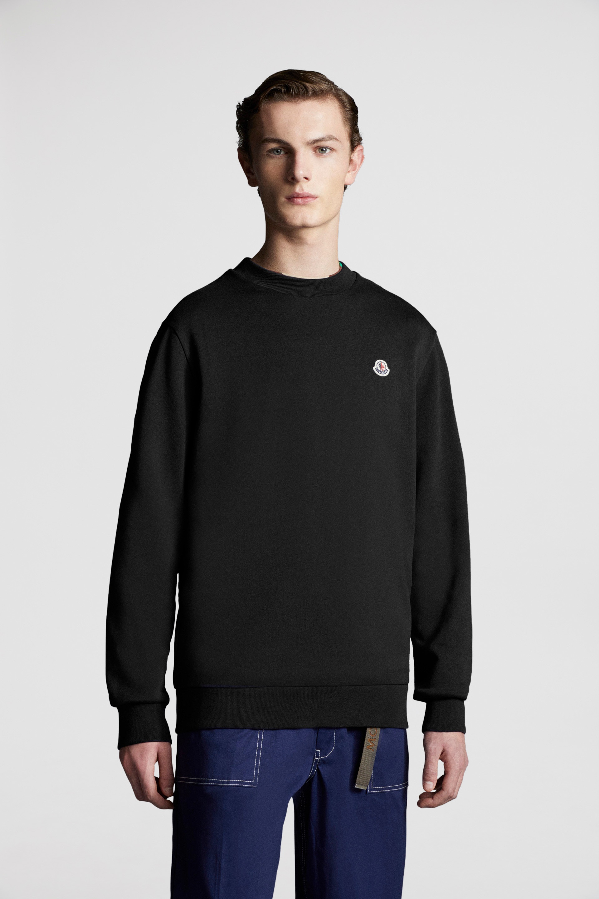 Logo Patch Cotton Sweatshirt - 3