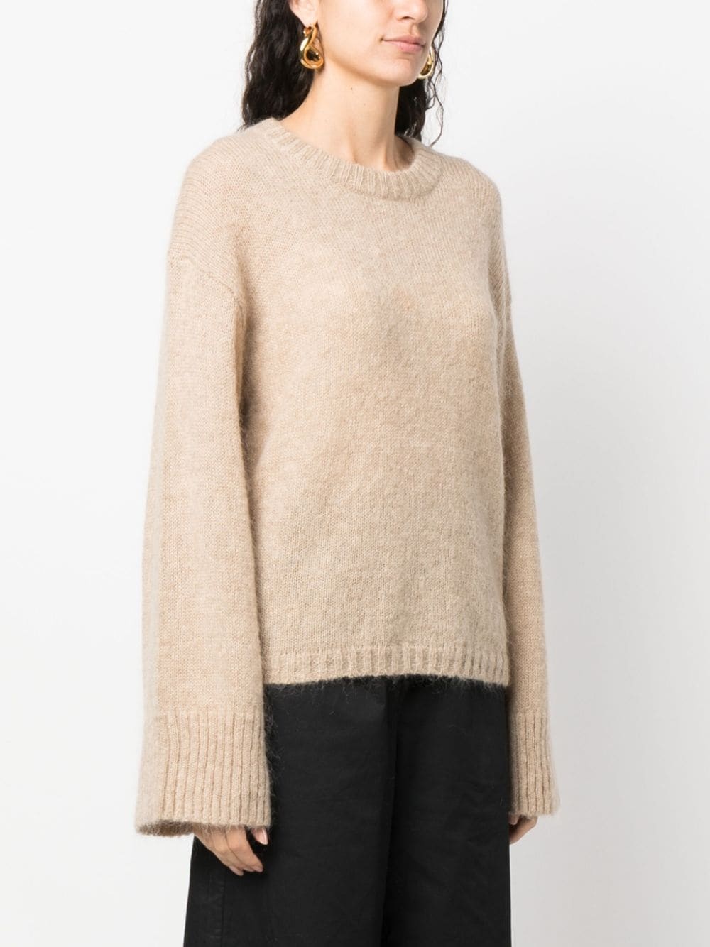 extra-long sleeves jumper - 3