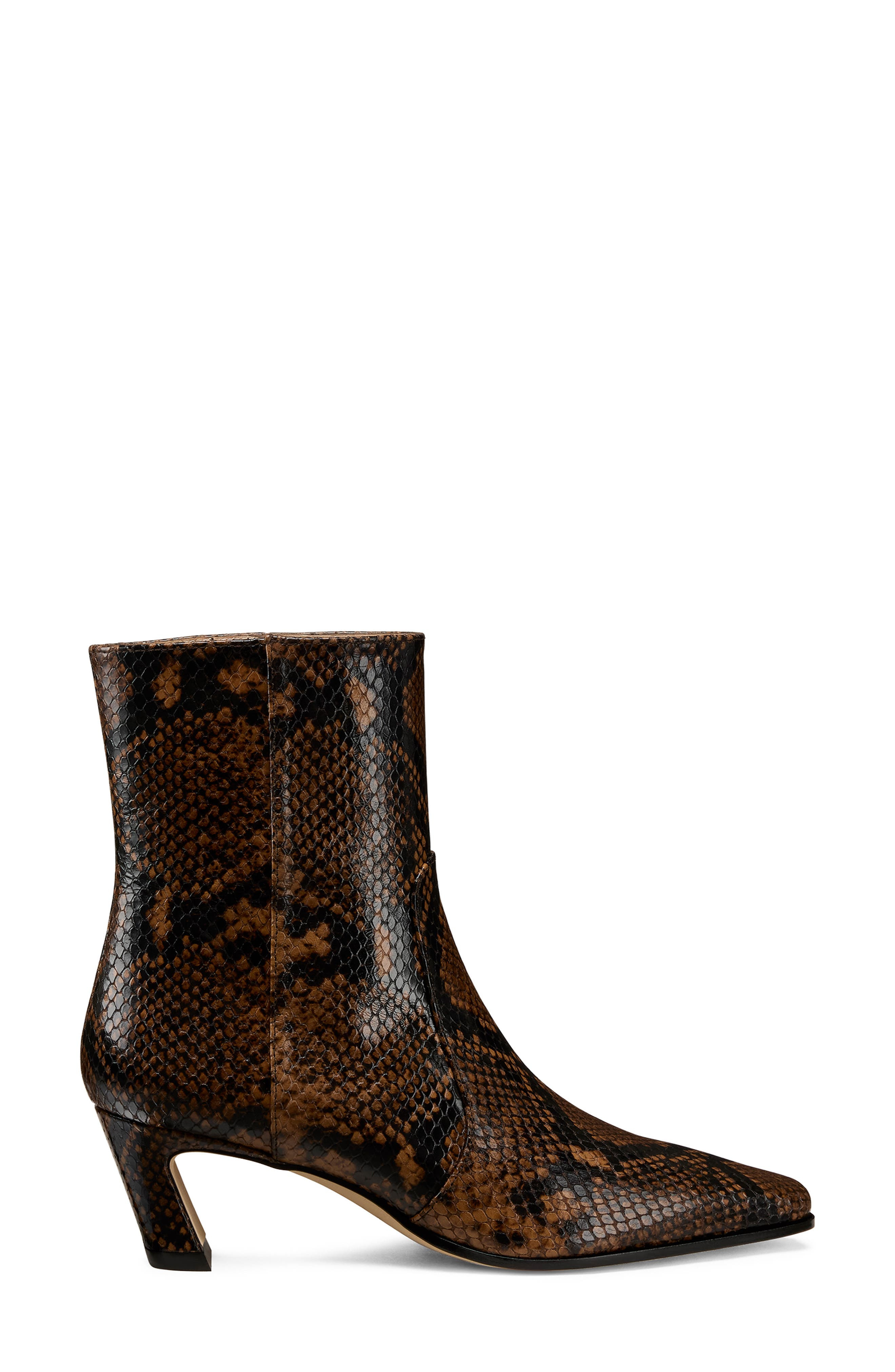 Stuart Weitzman Stassi Zip Bootie 50 in Espresso at Nordstrom - 3