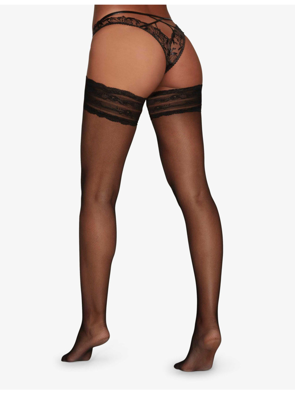 Signature fishnet hold-ups - 3