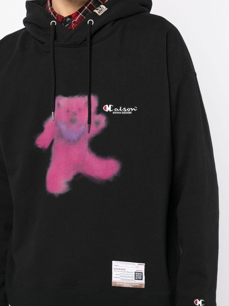 x Champion graphic-print hoodie 5