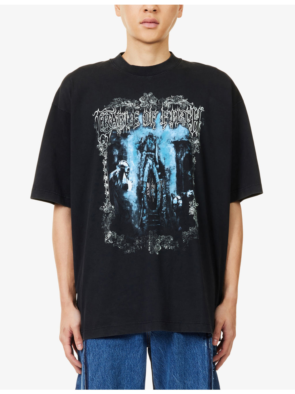 Printed Short-Sleeves Cotton-Jersey T-Shirt - 3