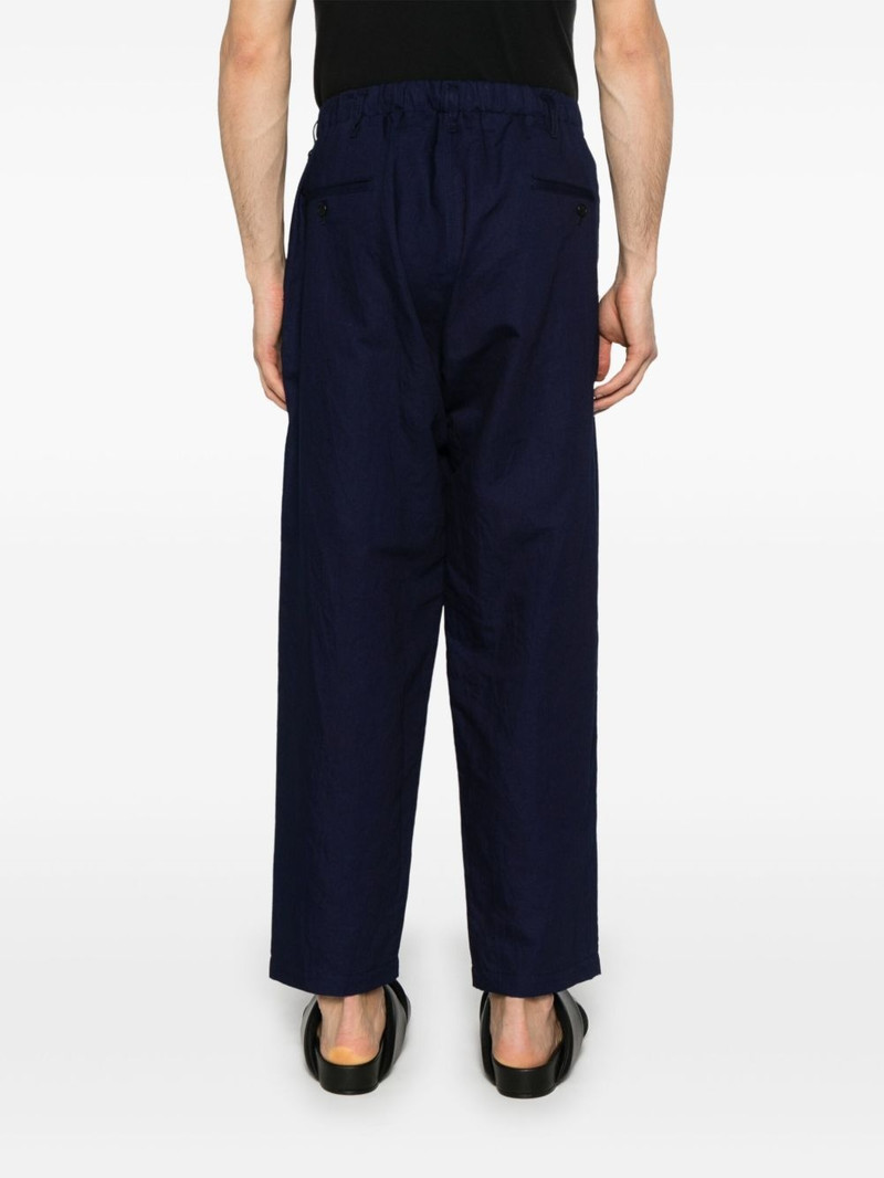 slub-texture trousers 4