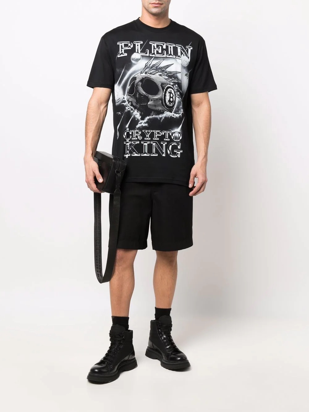 'Crypto King' cotton T-shirt - 2