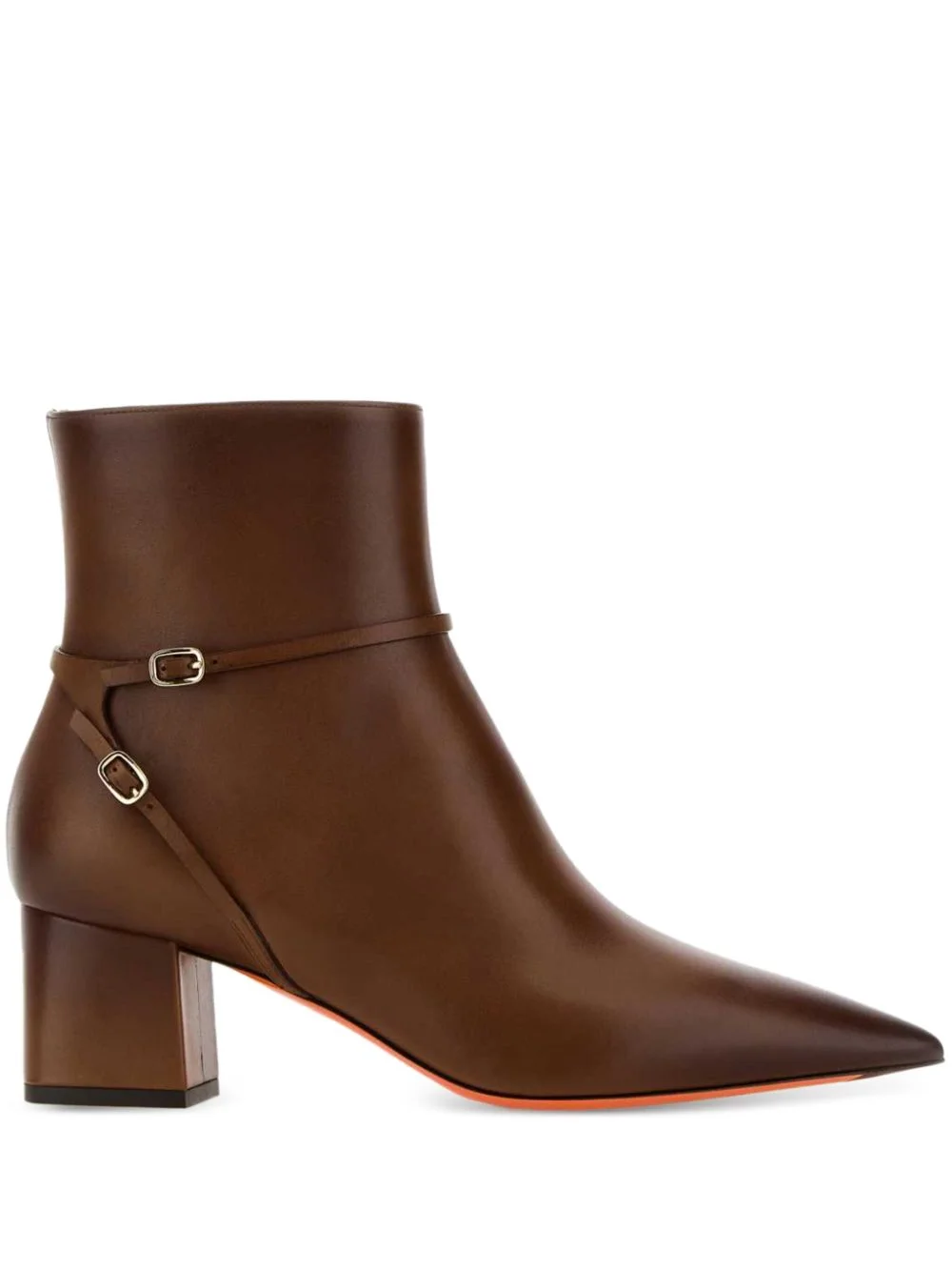 60mm Blondie pointed-toe leather boots - 1