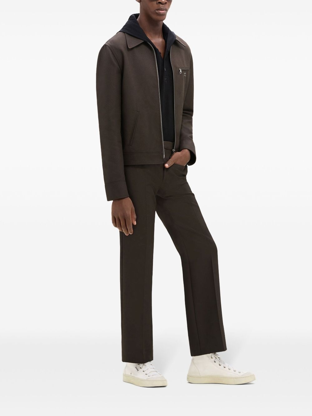 Signature Retro logo-embroidered jacket - 3