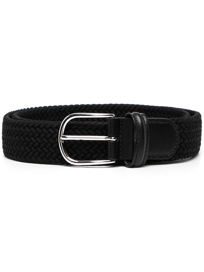interwoven leather belt 1