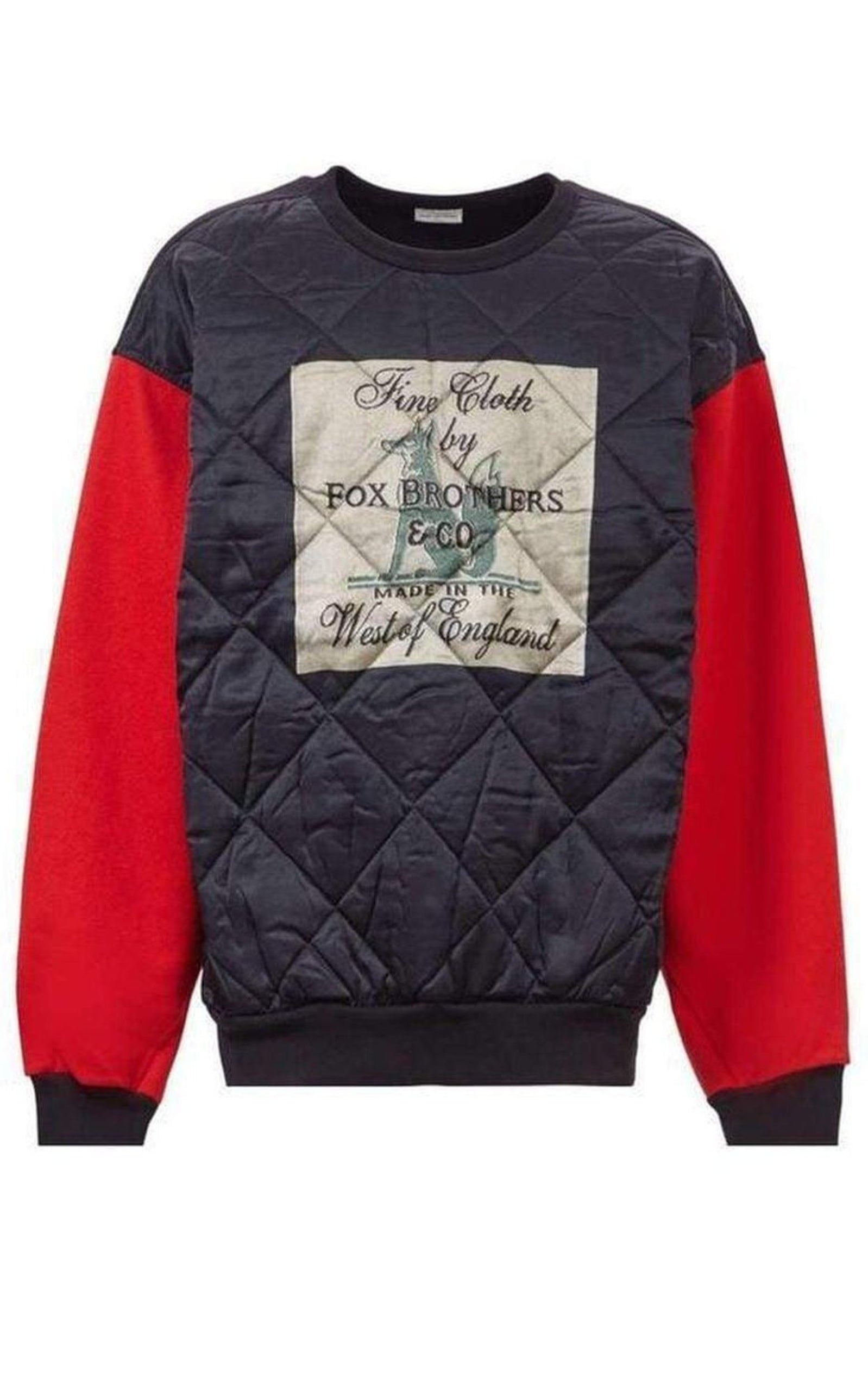 Fox Brothers Quilted Cotton Sweatshirt - 1