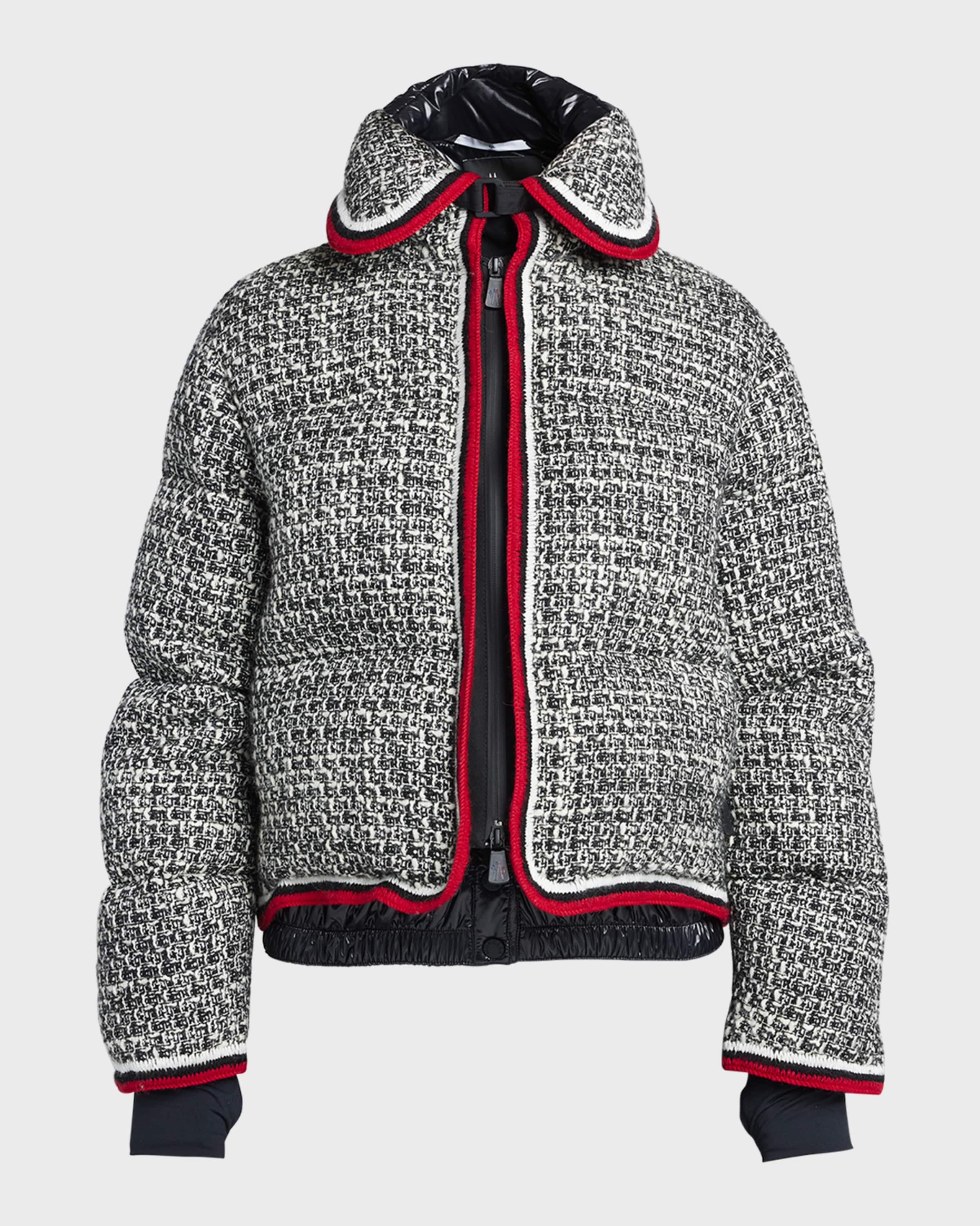 Eterlou Tweed Bomber Jacket - 1