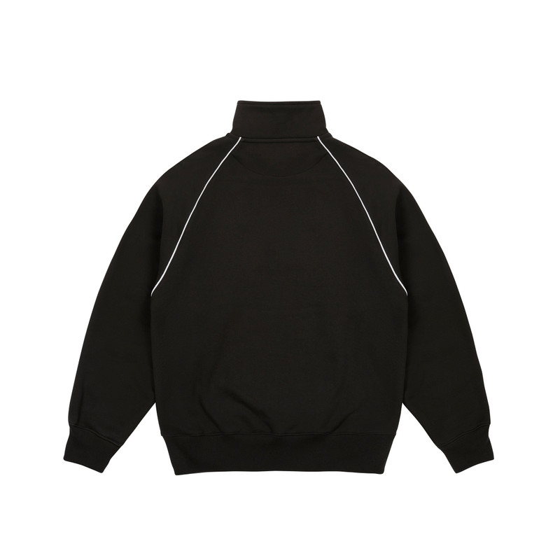 PALACE FAST LOGO 1/4 ZIP BLACK outlook