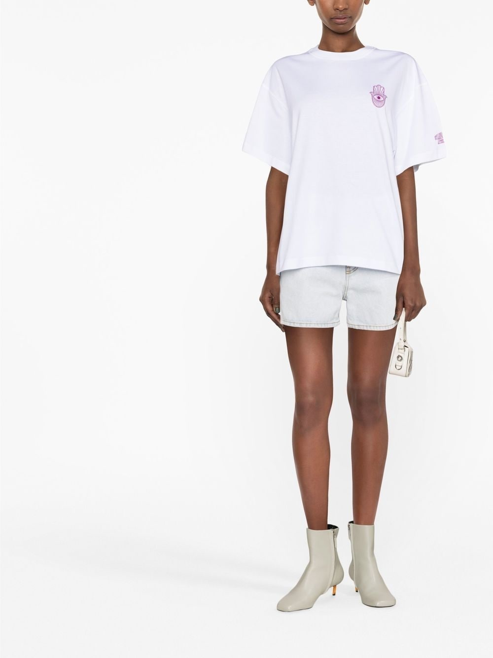 motif-print short-sleeve T-shirt - 2