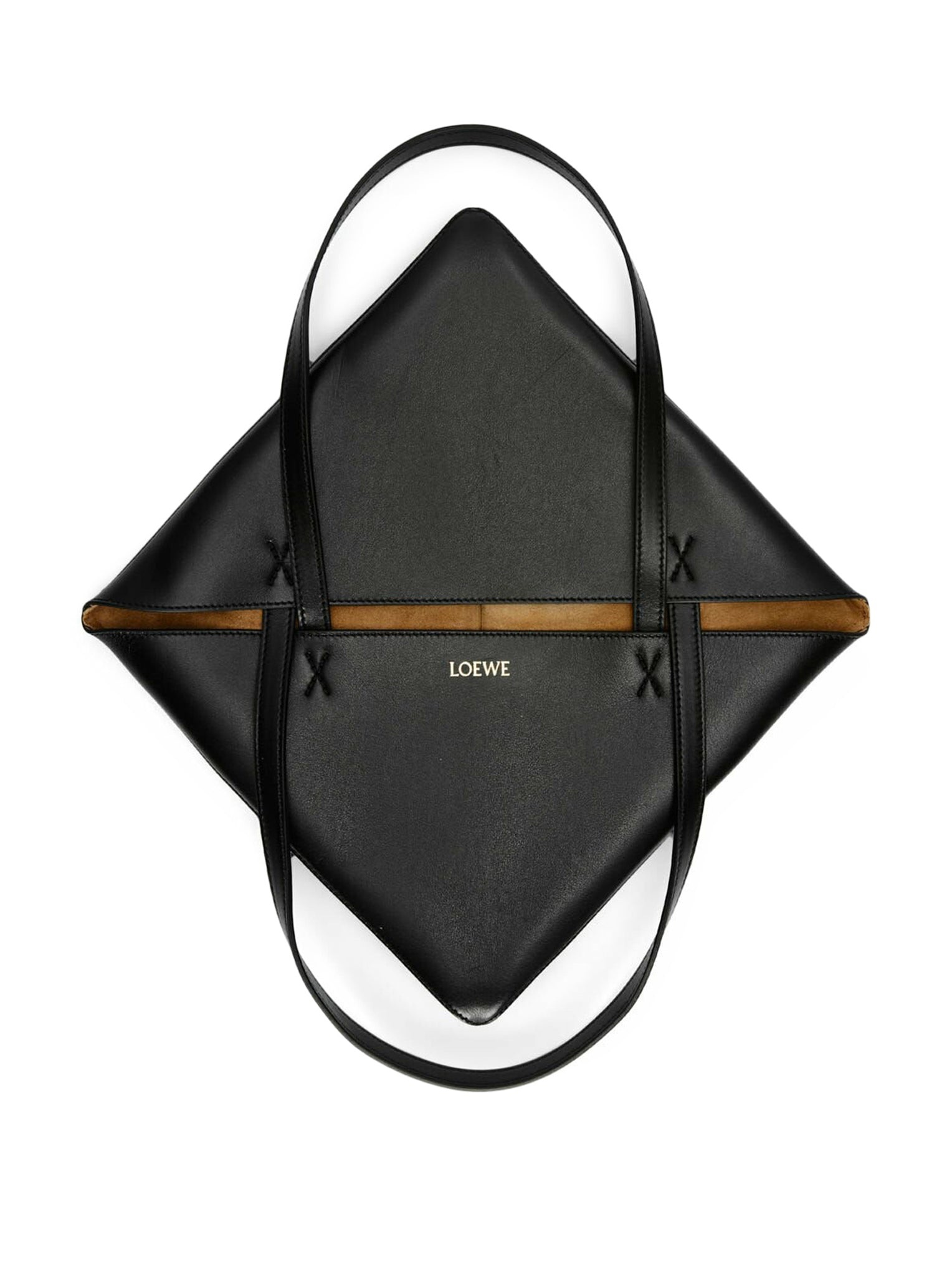 PUZZLE FOLD TOTE BAG IN SHINY CALFSKIN - 7