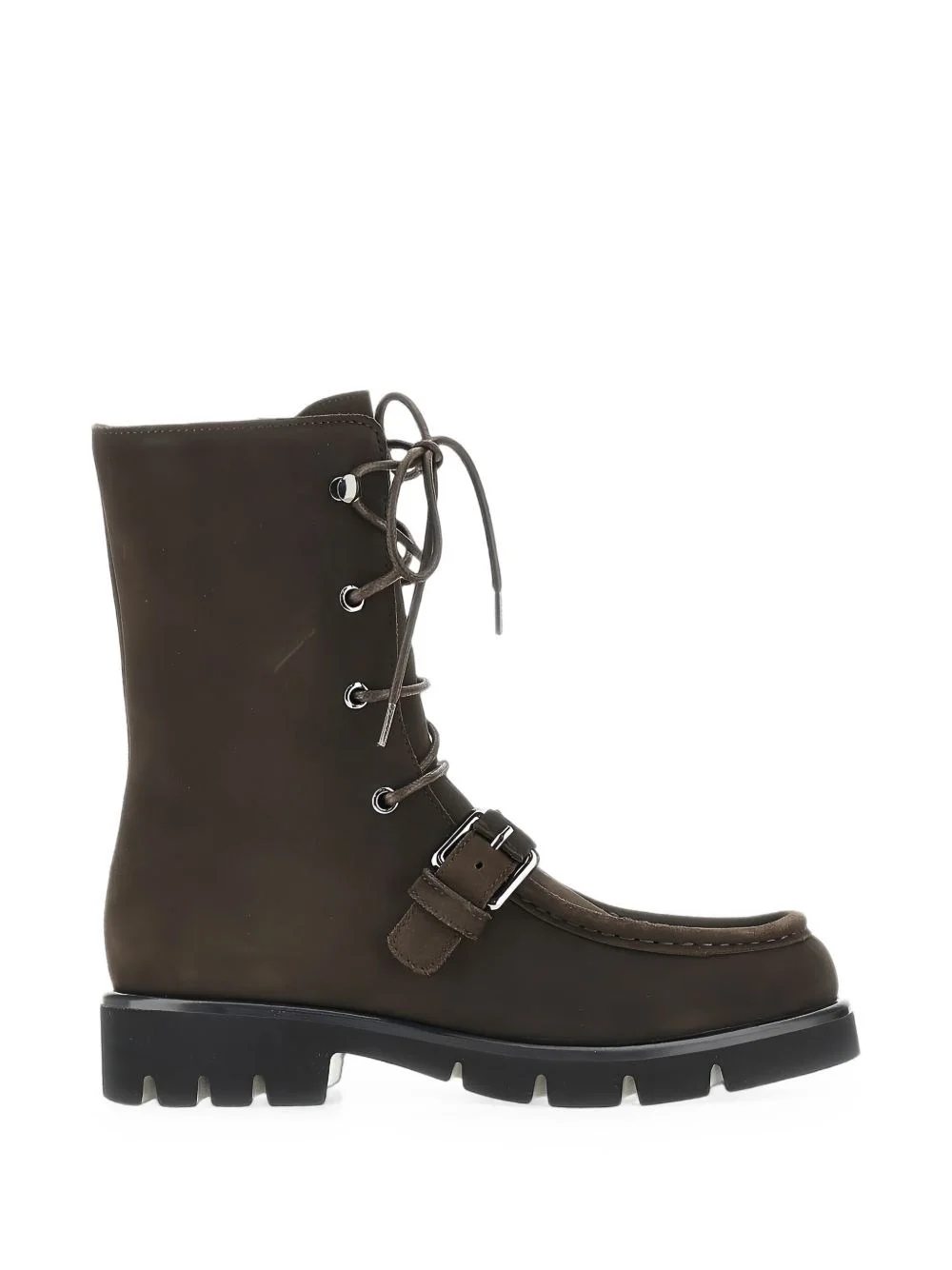 Suede leather boots - 1