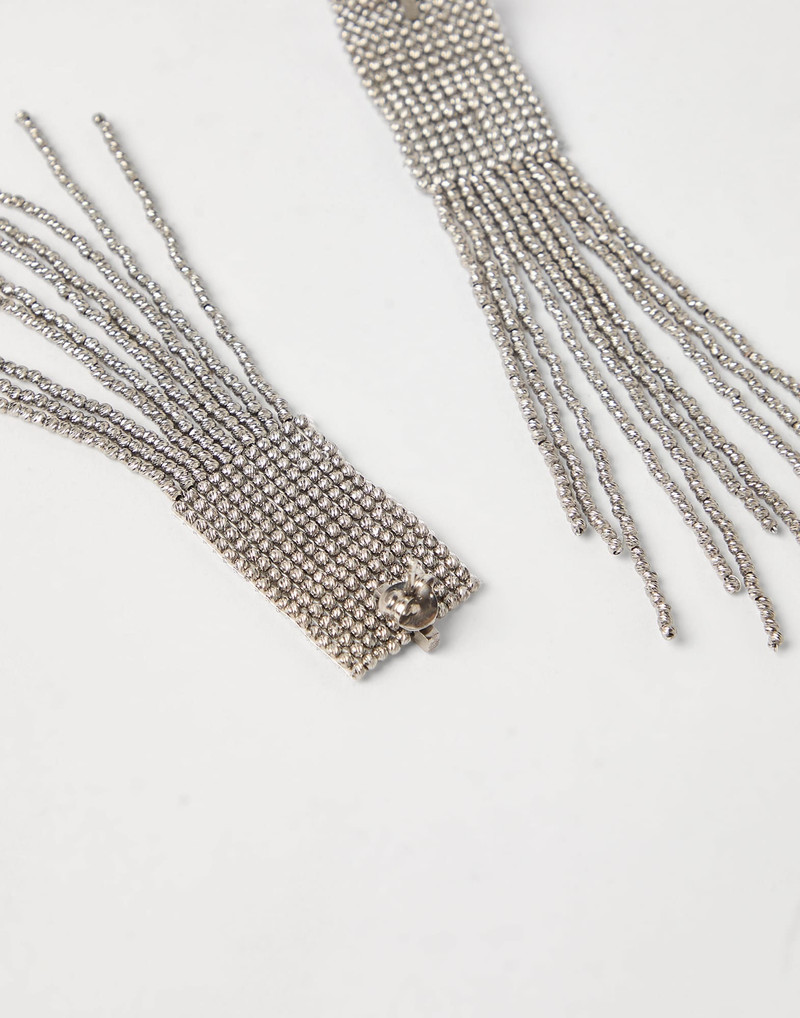 Brunello Cucinelli Frayed earrings in Sterling Silver outlook