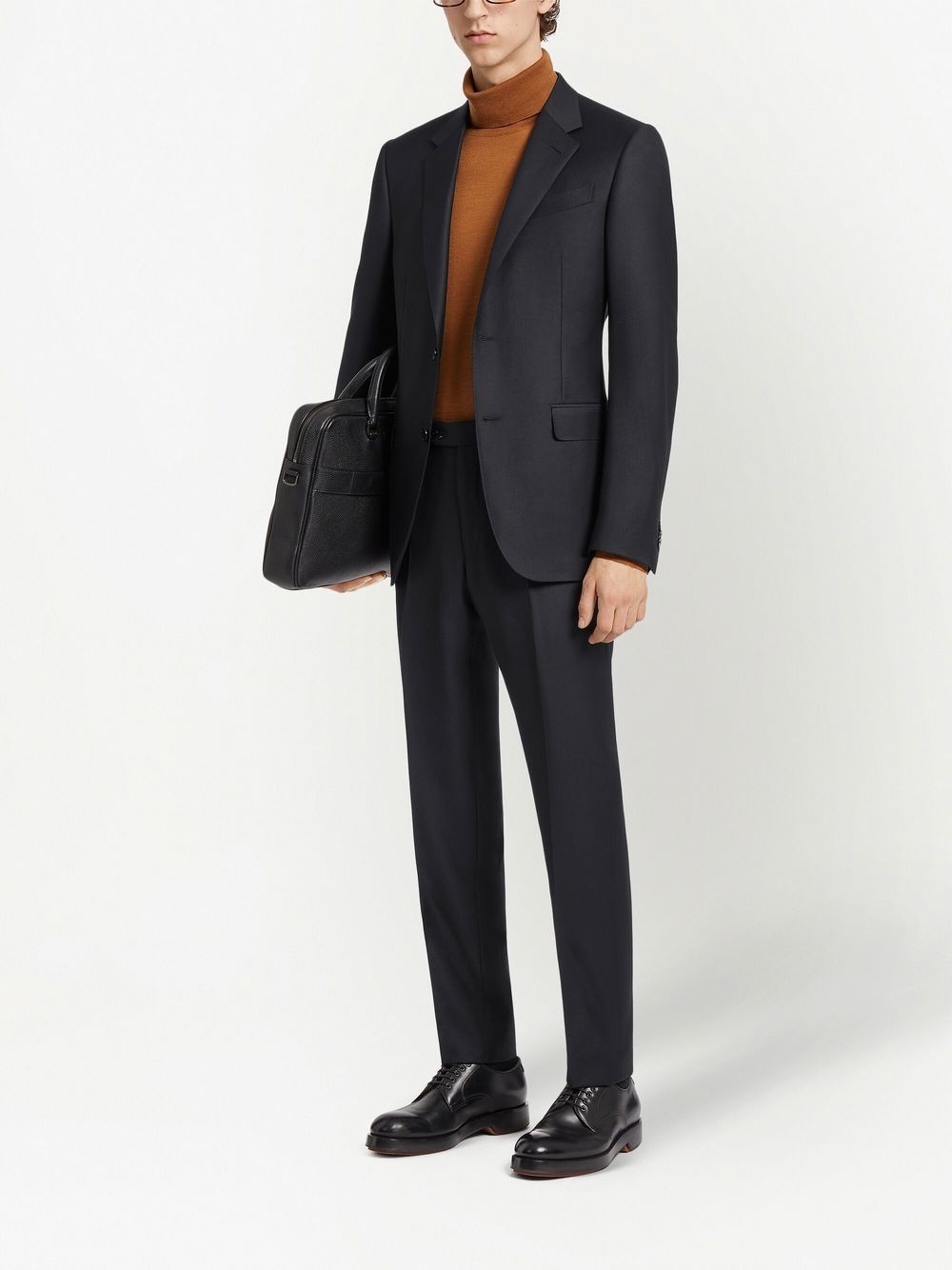 Trofeo single-breasted wool suit - 2