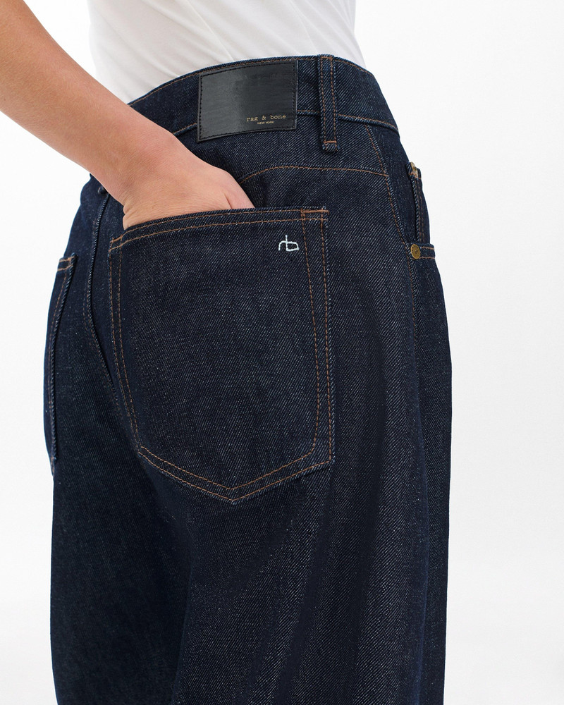 Charlie Ankle Barrel Jeans Lightweight Rigid in Twilight Rinse 5