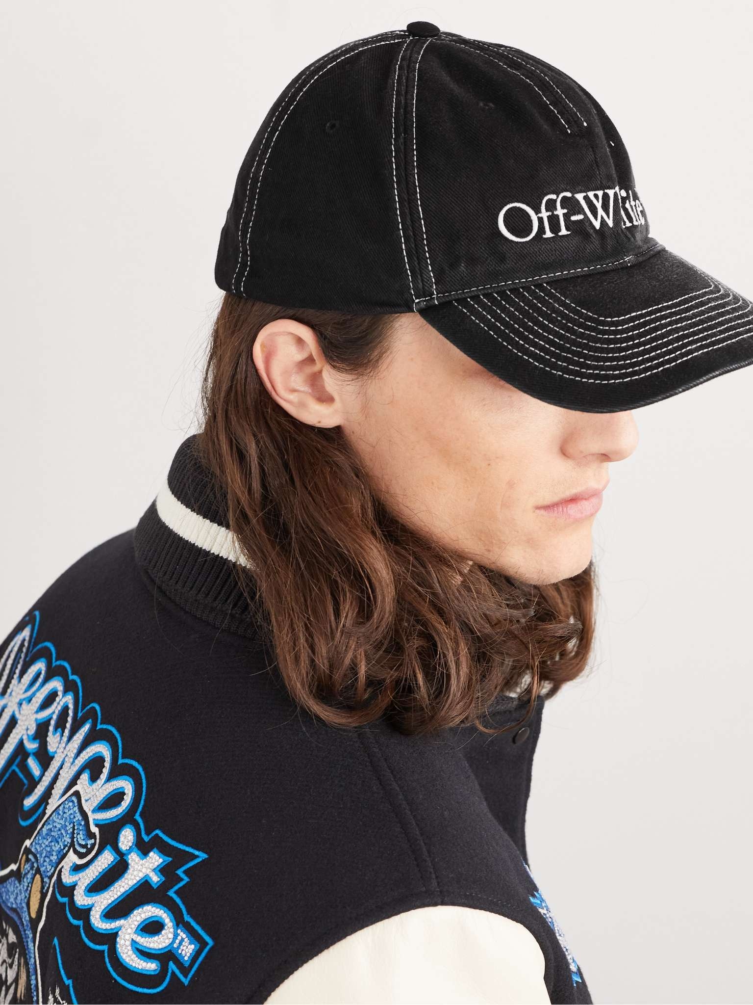 Logo-Embroidered Cotton-Gabardine Baseball Cap - 2