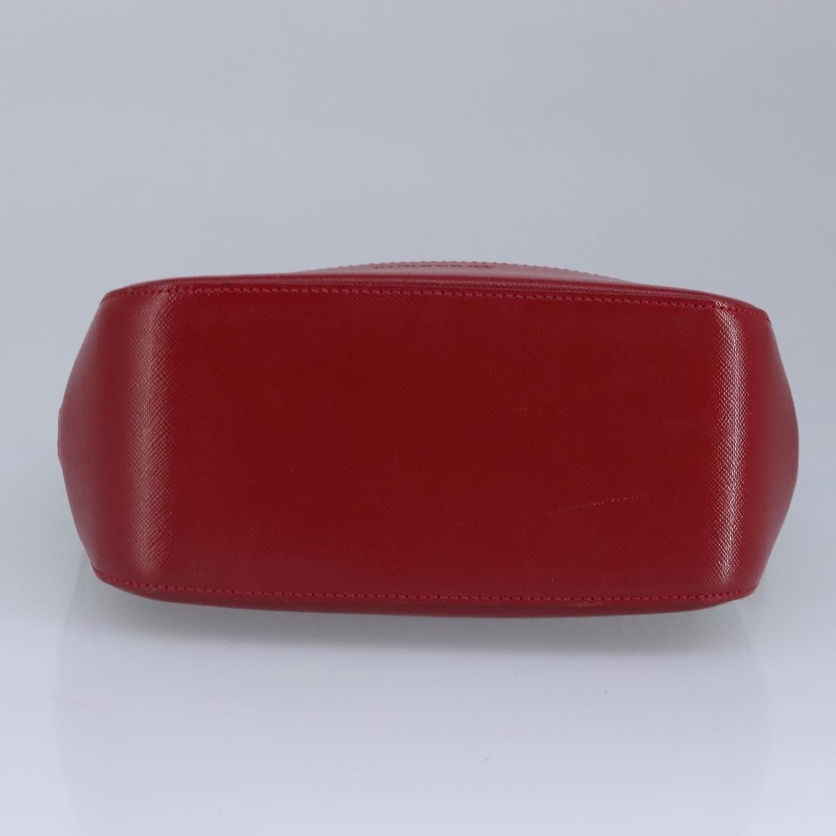 Burberry Nova Check Hand Bag Canvas Beige Red - 9