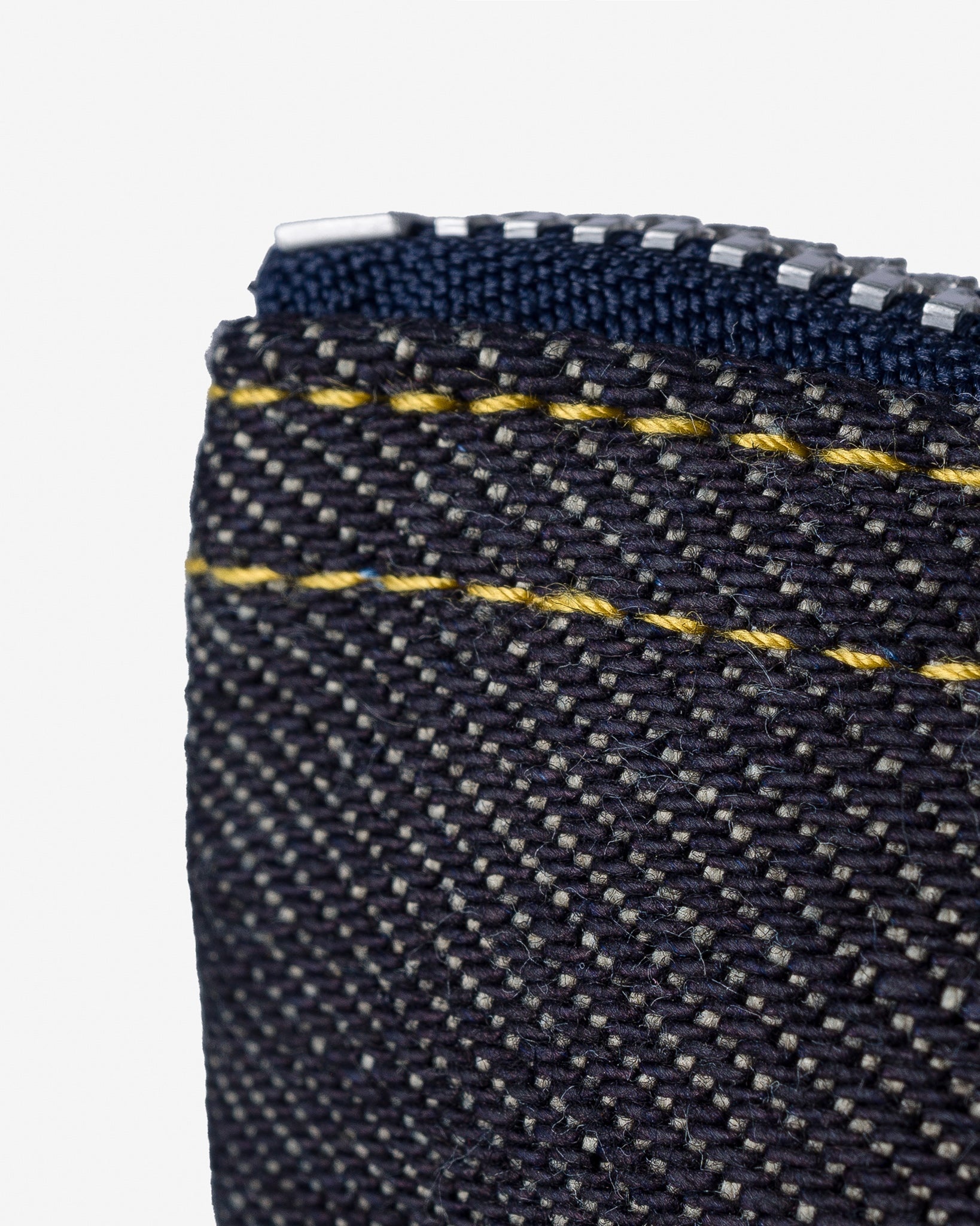 IHG-092 21oz Selvedge Denim Zip-Up Pouch - 4