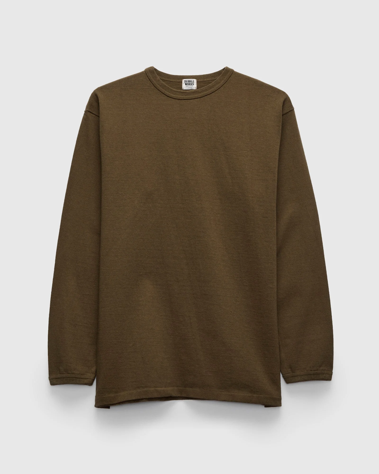 Stand Wheeler Longsleeve T-Shirt in Khaki - 1