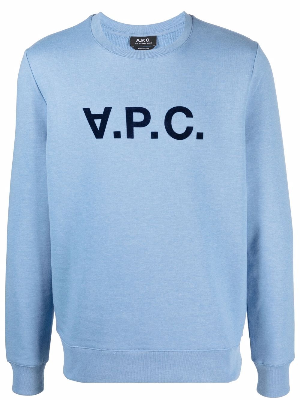 V.P.C. logo crew-neck sweatshirt - 1