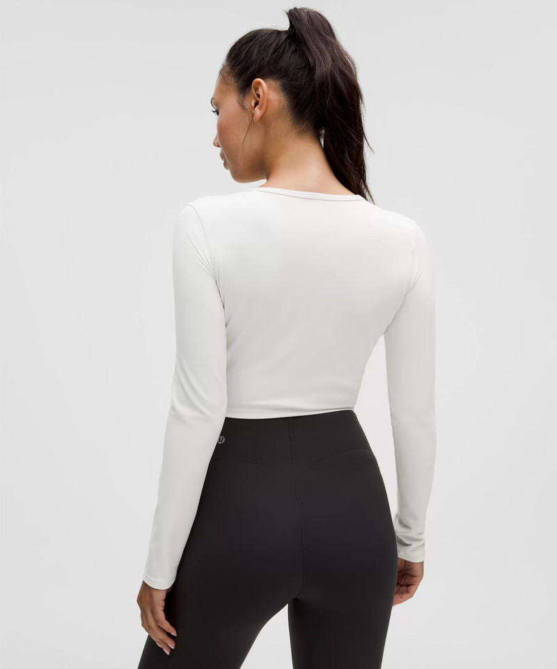 Wunder Train Cropped Long-Sleeve Shirt 3