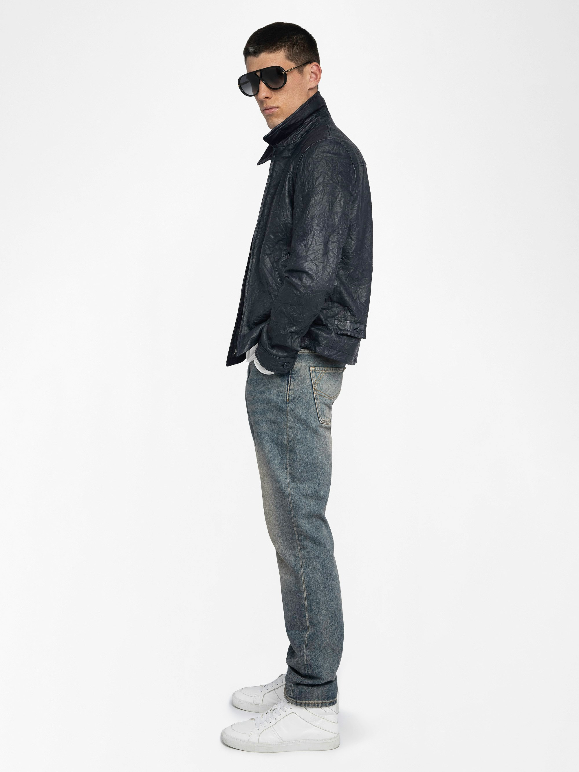 Loumy Leather Jacket - 6