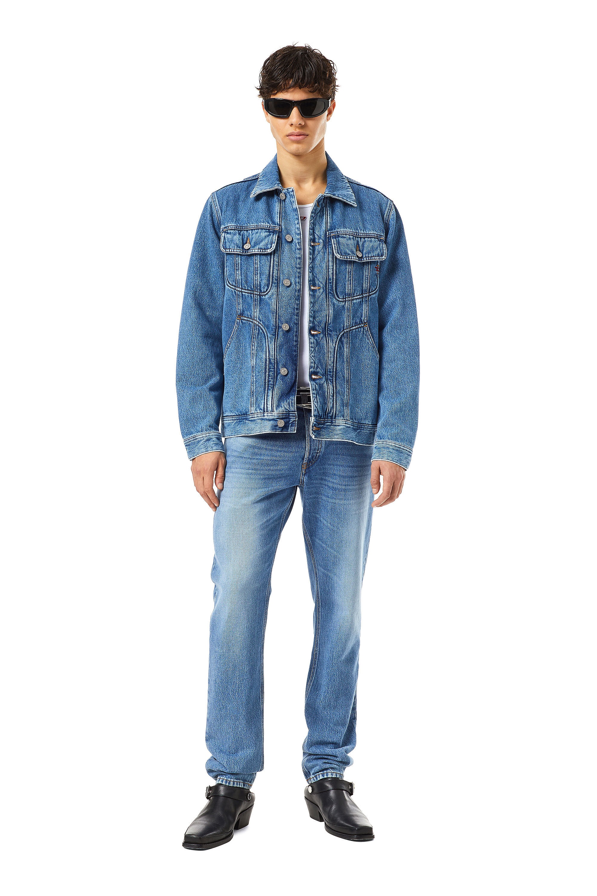 D-RILEY TRUCKER JACKET - 6