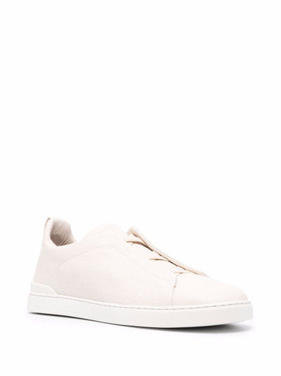 Z Zegna Triple Stitch low-top sneakers outlook