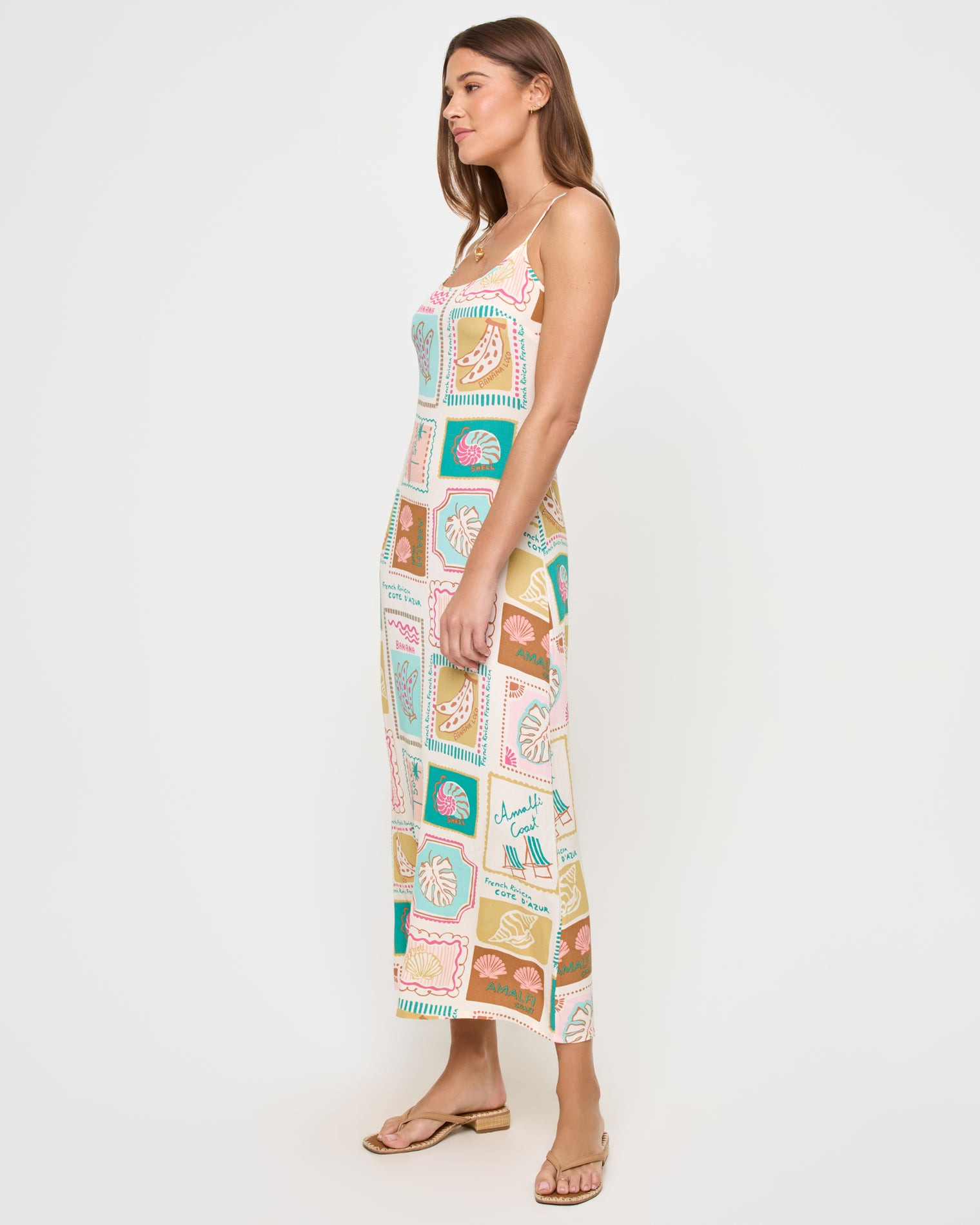 Summer Somewhere Slip Dress - 5