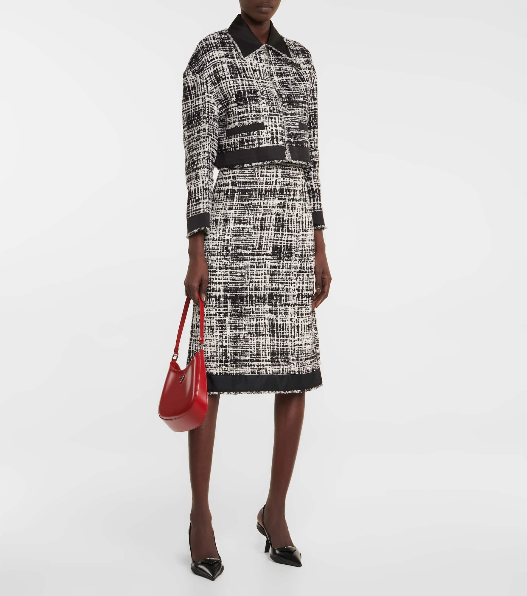 Tweed midi skirt - 2