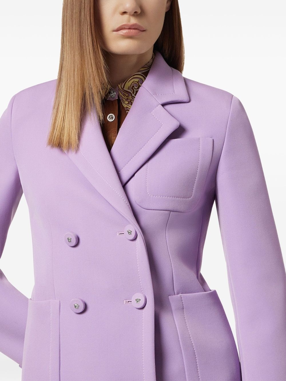 double-breasted blazer - 5