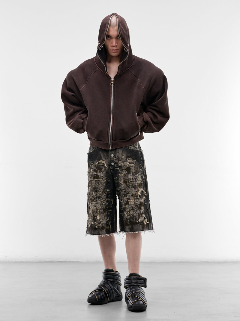 Thug Club Bulk Shoulder Gladiator Zip Hoodie outlook
