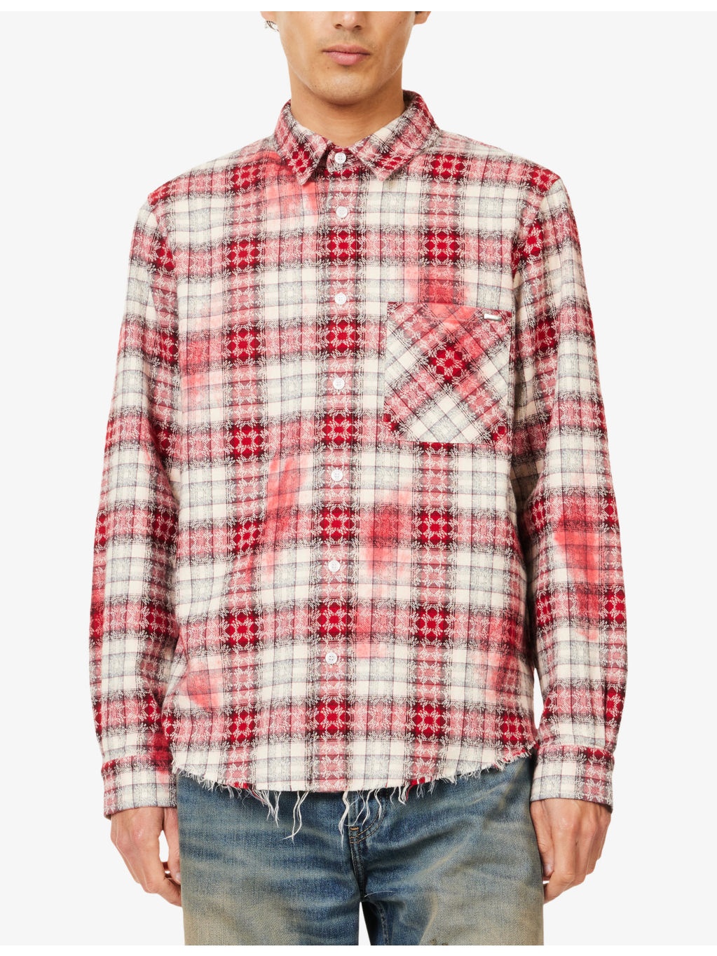 Regular-Fit Check Cotton-Flannel Shirt - 3