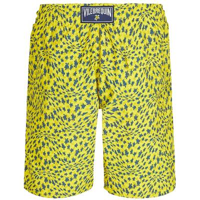 Vilebrequin Men Swim Trunks 2020 Long Micro Ronde Des Tortues Waves outlook